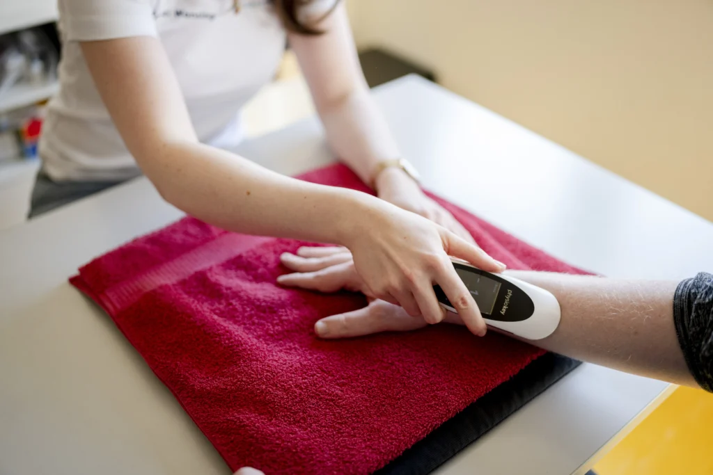 Behandlung mit dem Physiokey / Medkey