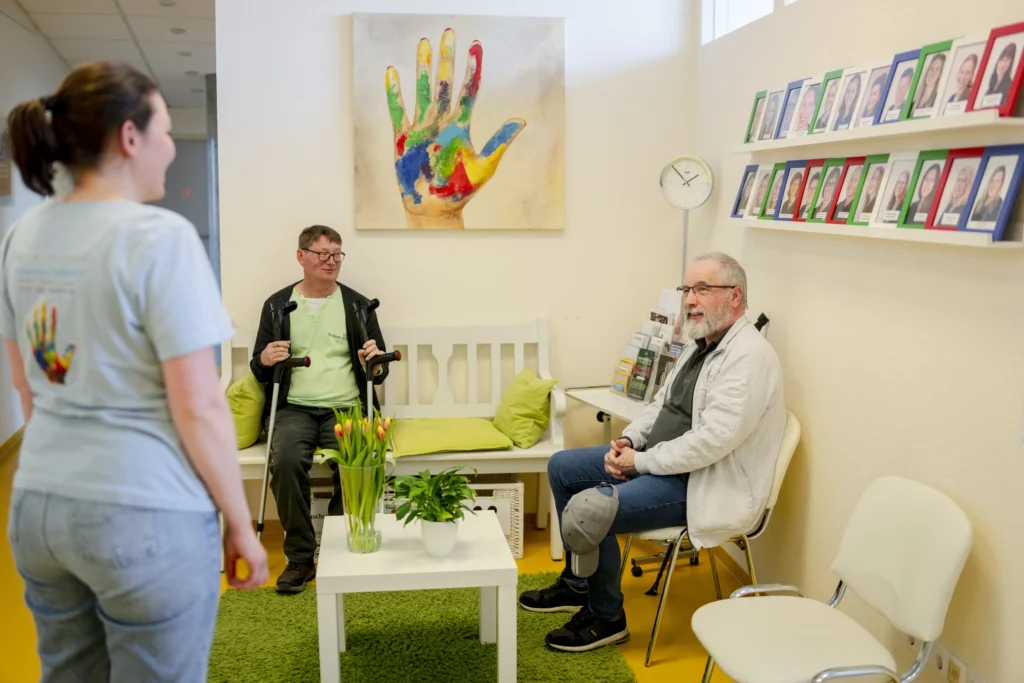 Wartebereich zu Ihrer Ergotherapie in Heiden