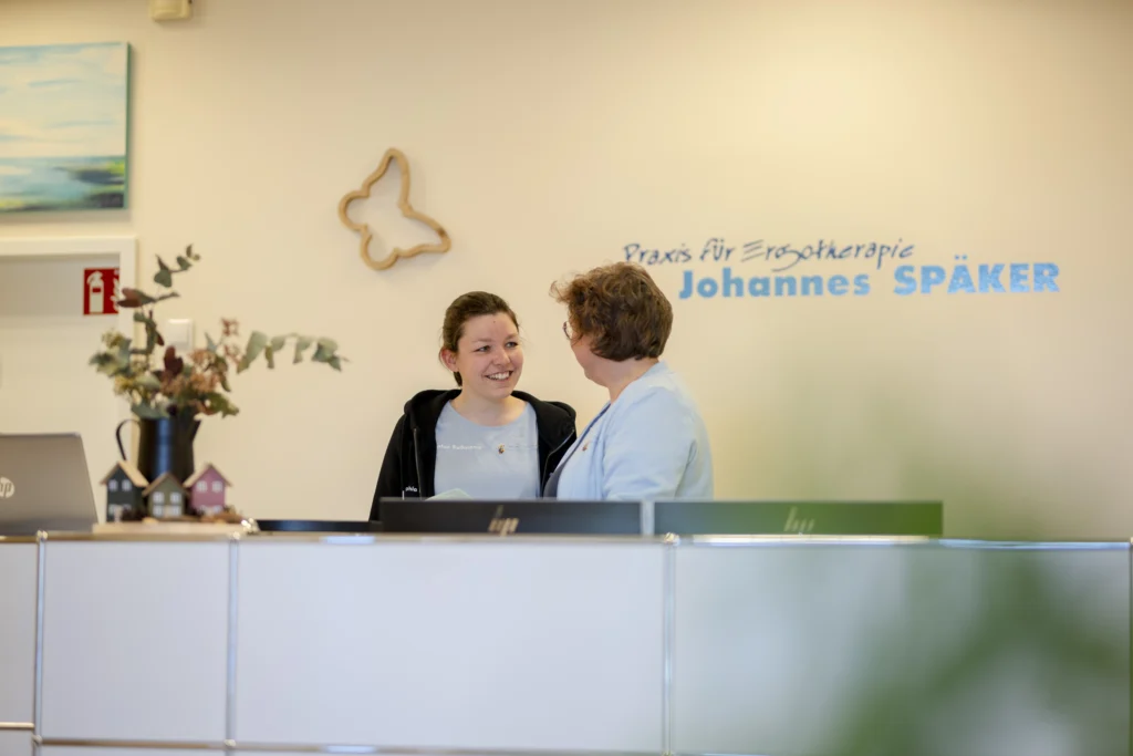 Empfang in der Praxis in Reken